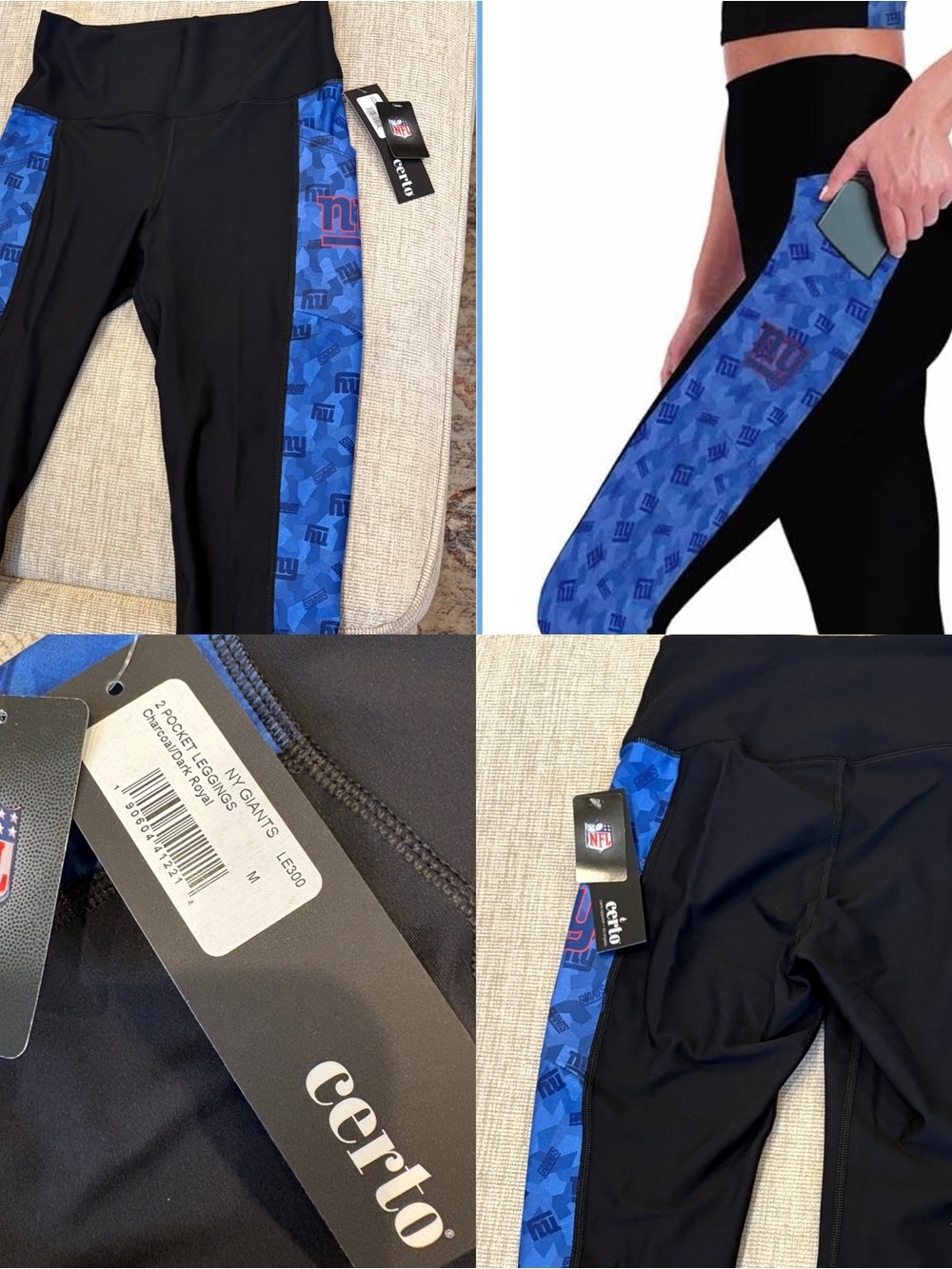 NFL NY Giants Leggings